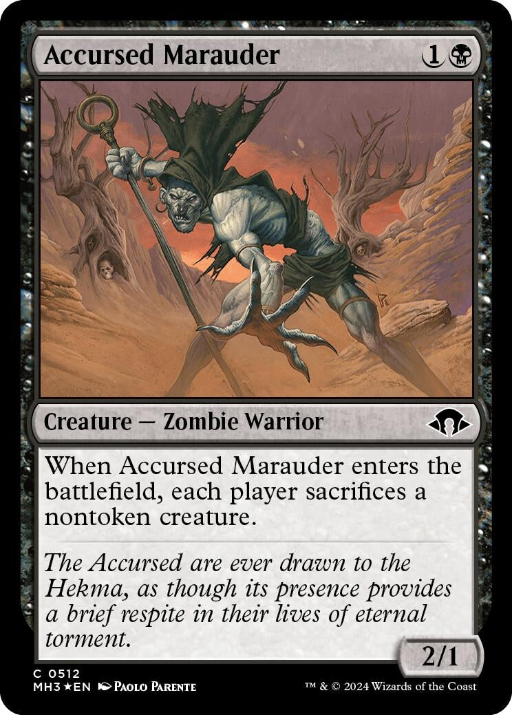 Accursed Marauder (Ripple Foil) (512)