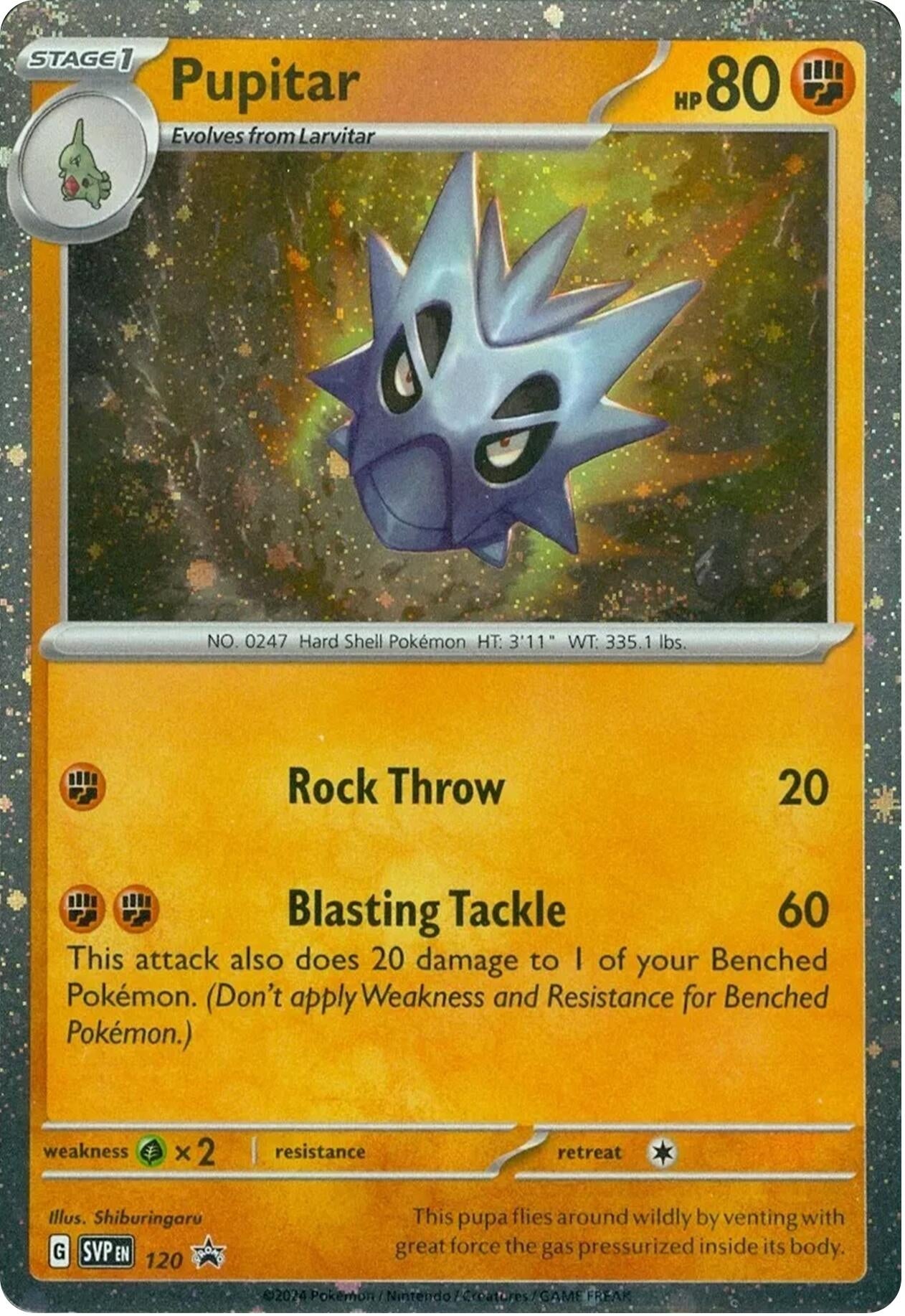Image for Pupitar - 120 (120) - Pokemon