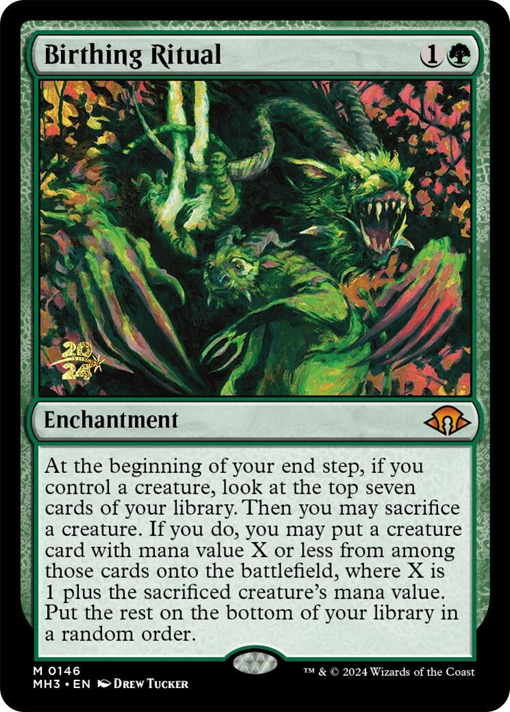 Image for Birthing Ritual (146) - Magic: The Gathering
