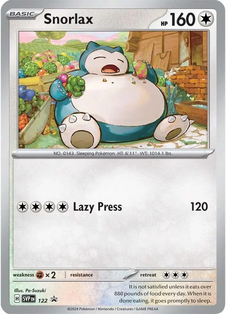 Image for Snorlax - 122 (122) - Pokemon