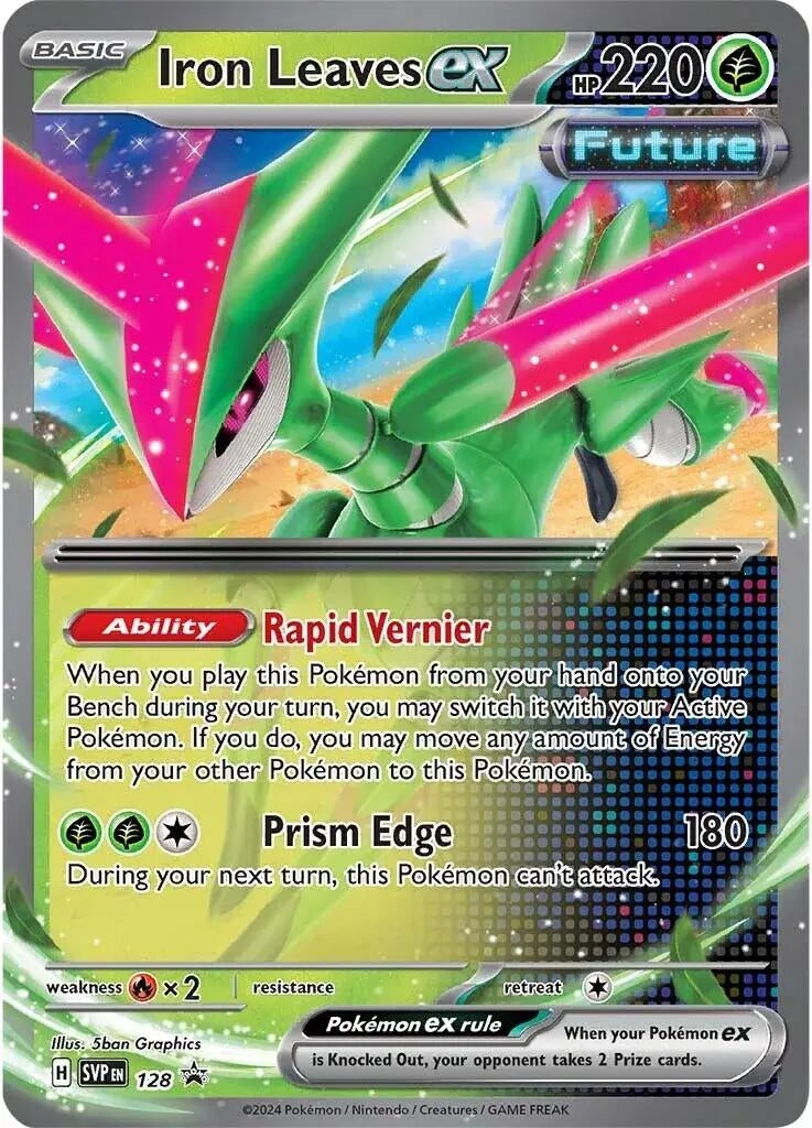 Image for Iron Leaves ex - 128 (128) - Pokemon