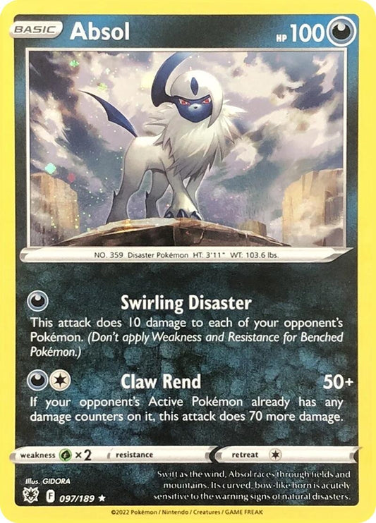 Absol - 097/189 (Cosmos Holo) (097/189)
