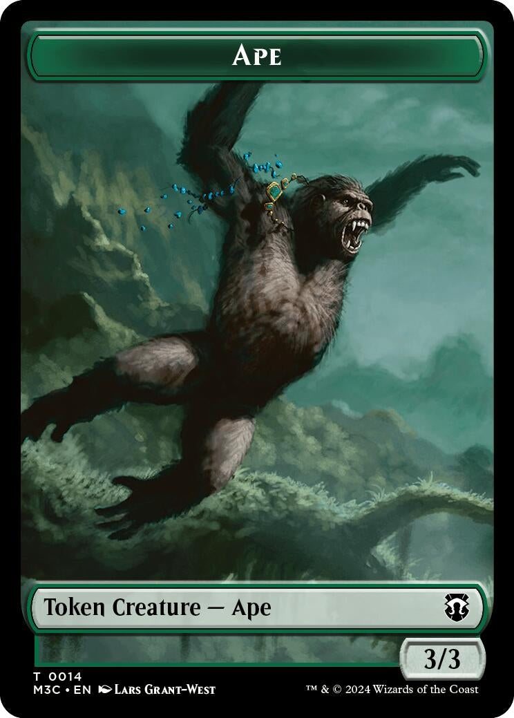 Ape // Plant Double-Sided Token (14 // 26)