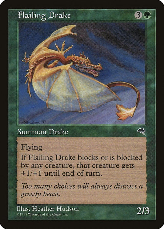 Image for Flailing Drake (227) - Magic: The Gathering