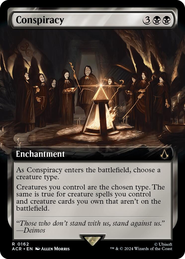 Image for Conspiracy (Extended Art) (162) - Magic: The Gathering