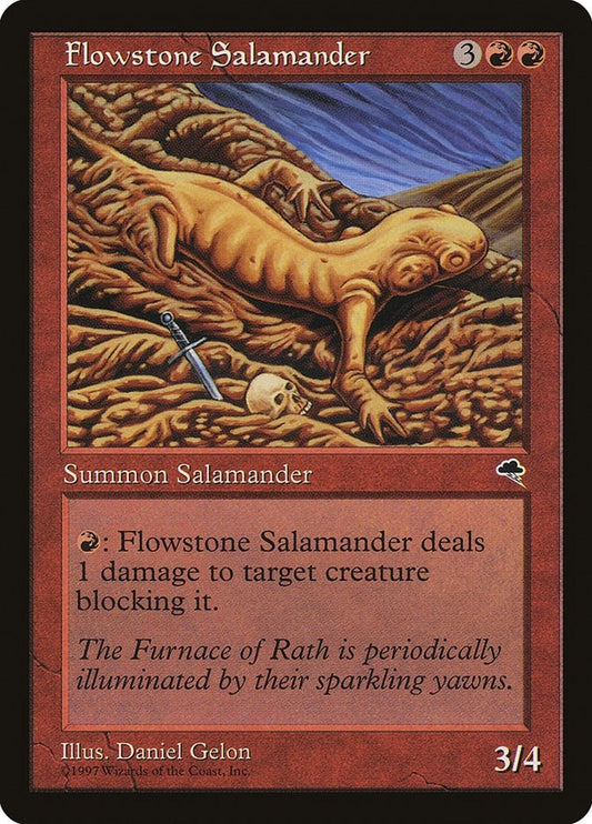 Image for Flowstone Salamander (175) - Magic: The Gathering
