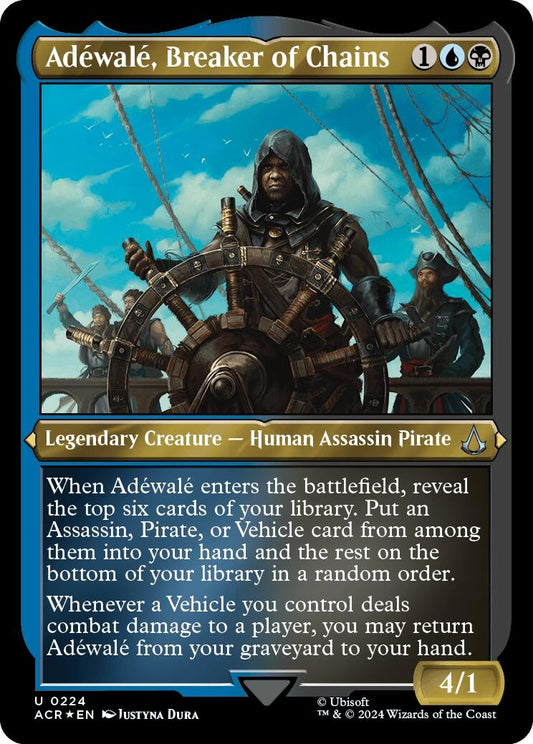 Adewale, Breaker of Chains (Foil Etched) (224)