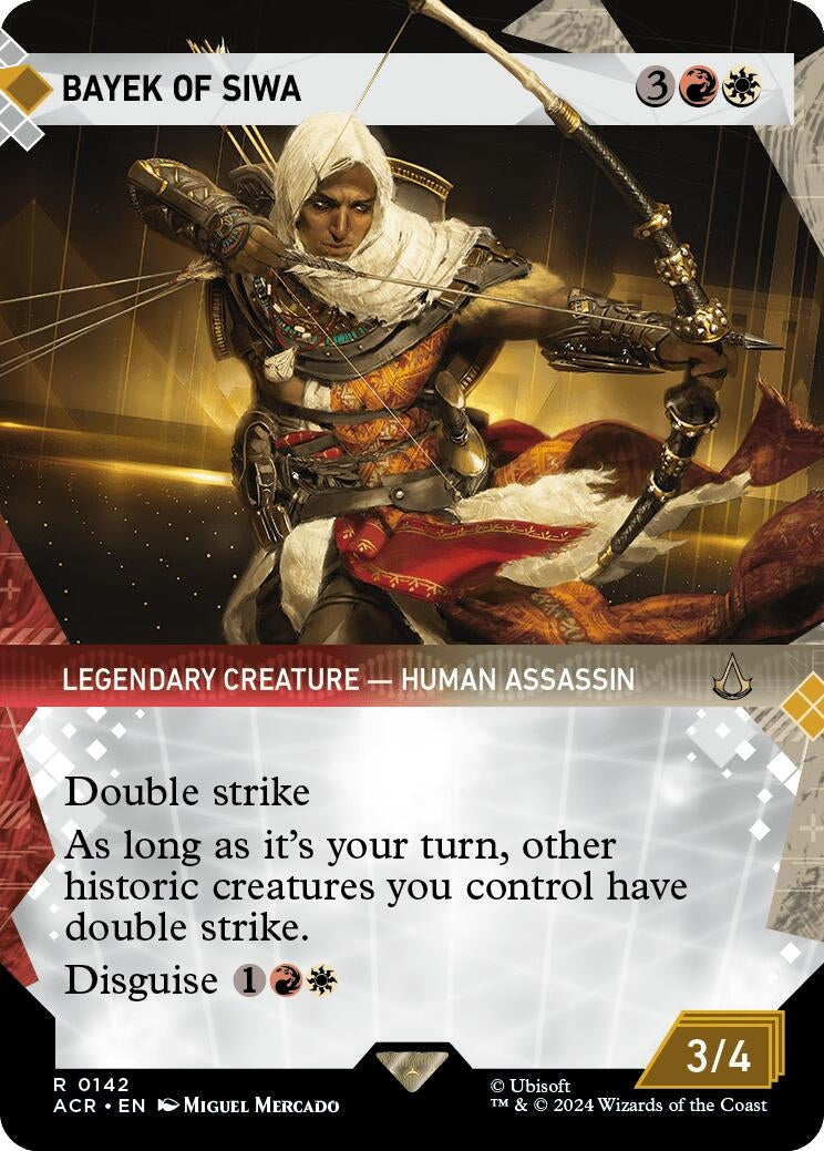 Image for Bayek of Siwa (Showcase) (142) - Magic: The Gathering