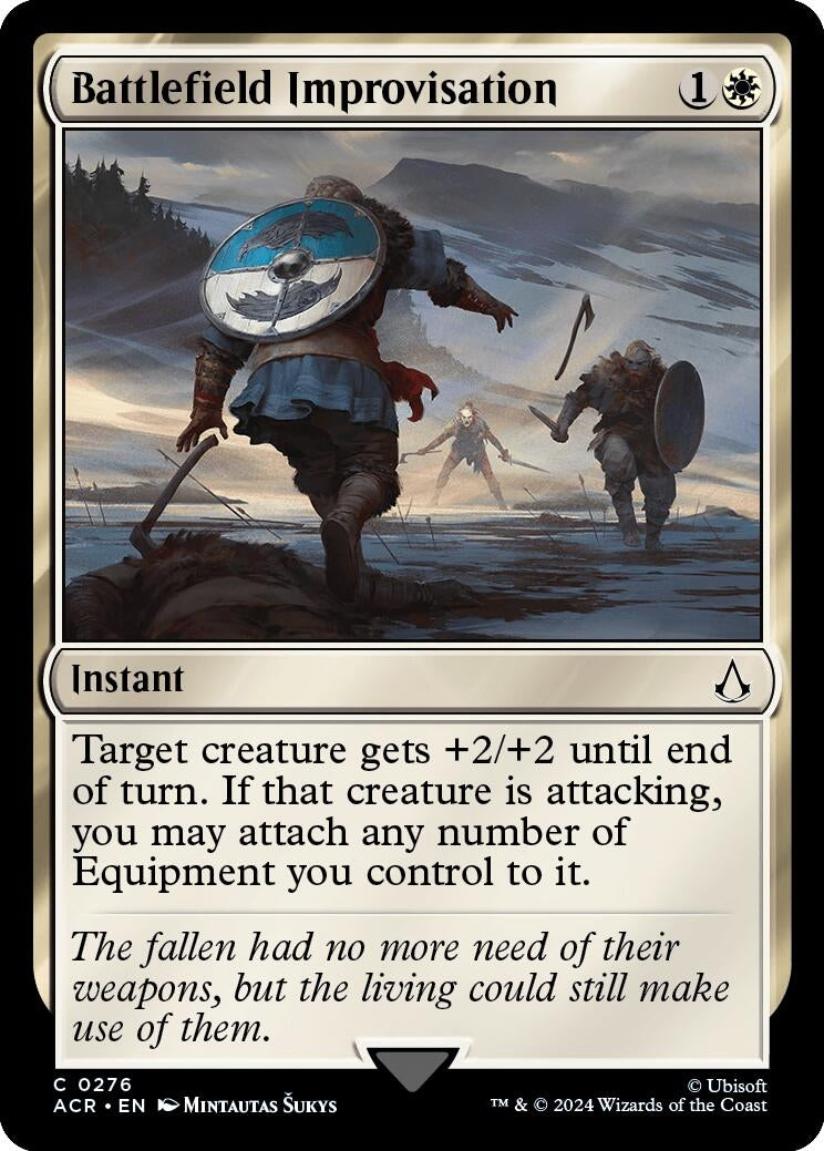 Image for Battlefield Improvisation (276) - Magic: The Gathering