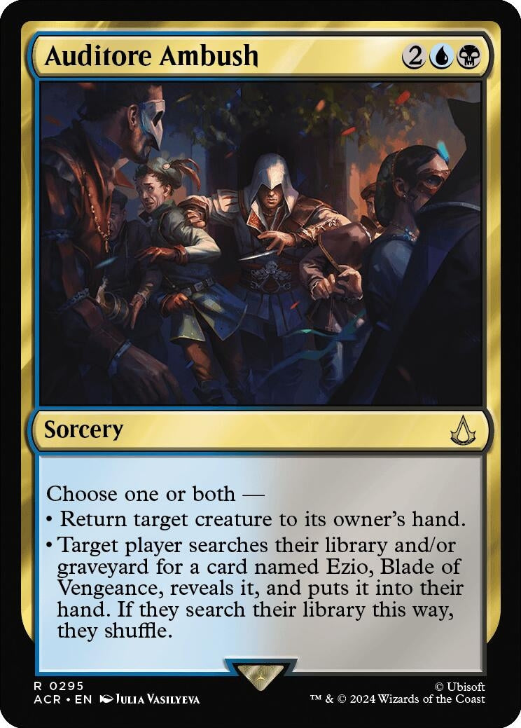 Image for Auditore Ambush (295) - Magic: The Gathering