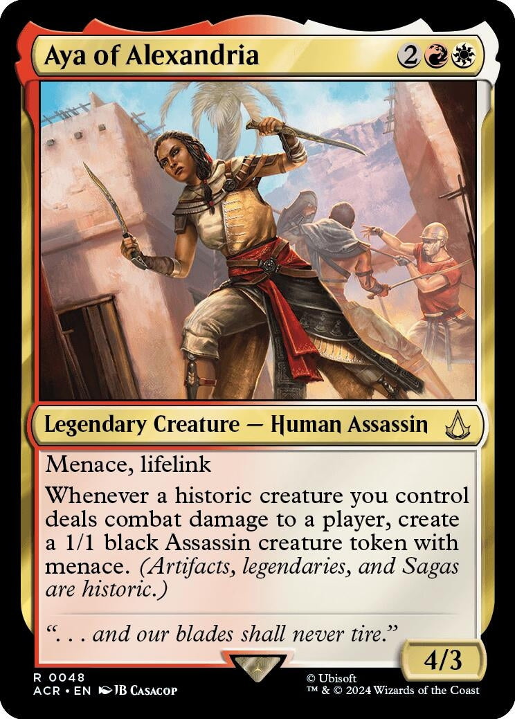 Image for Aya of Alexandria (48) - Magic: The Gathering
