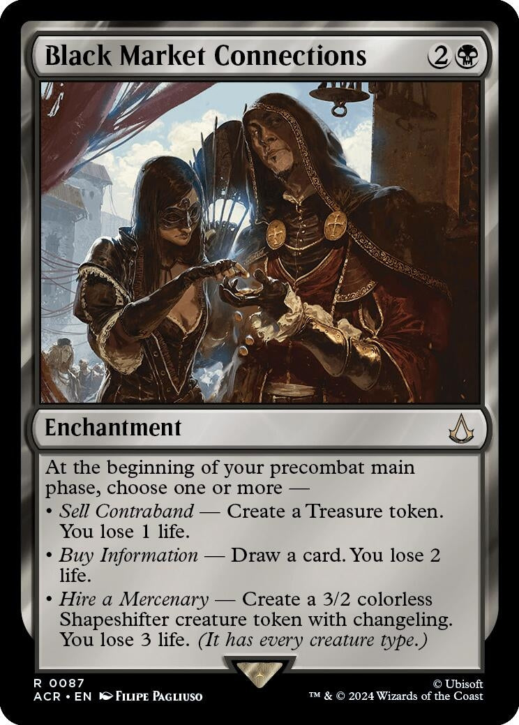 Image for Black Market Connections (87) - Magic: The Gathering