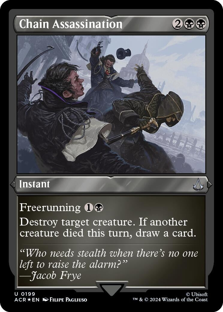 Image for Chain Assassination (Foil Etched) (199) - Magic: The Gathering