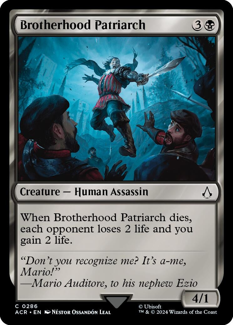 Image for Brotherhood Patriarch (286) - Magic: The Gathering