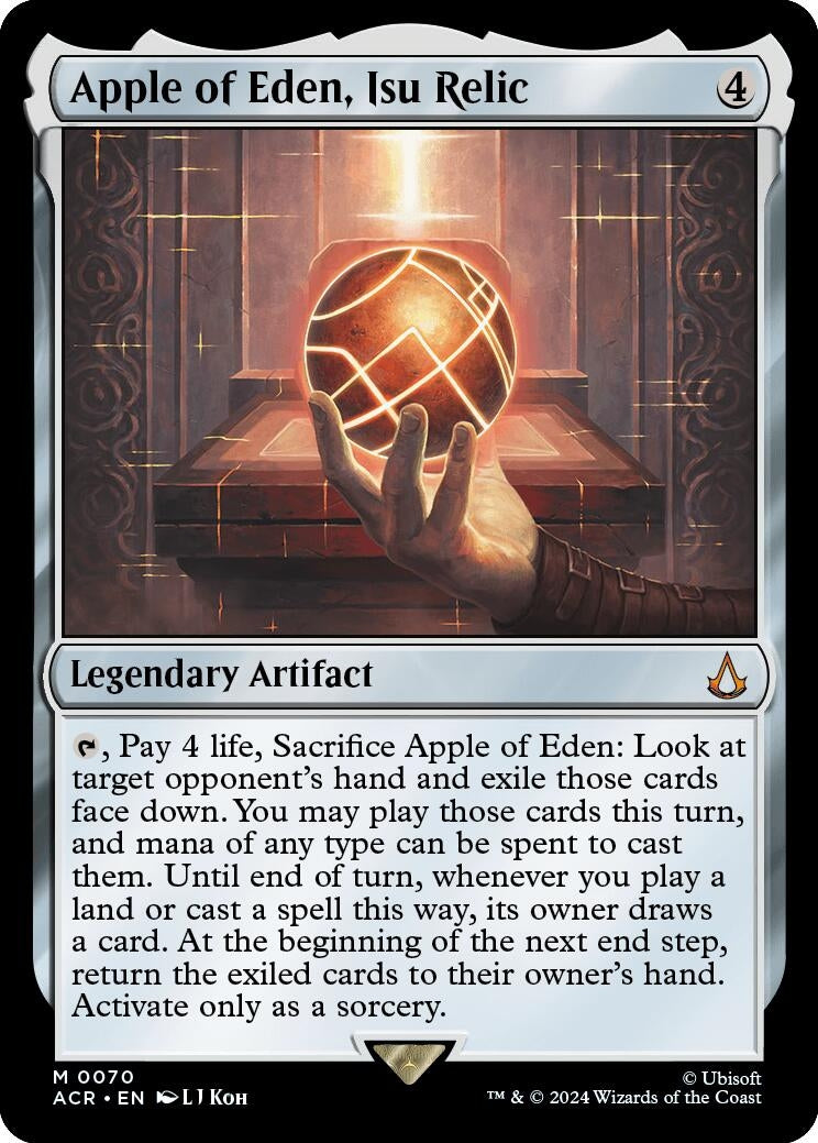 Apple of Eden, Isu Relic (70)
