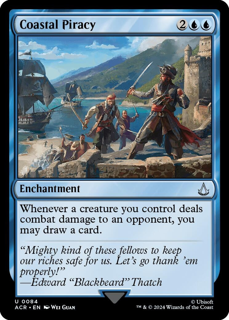 Image for Coastal Piracy (84) - Magic: The Gathering