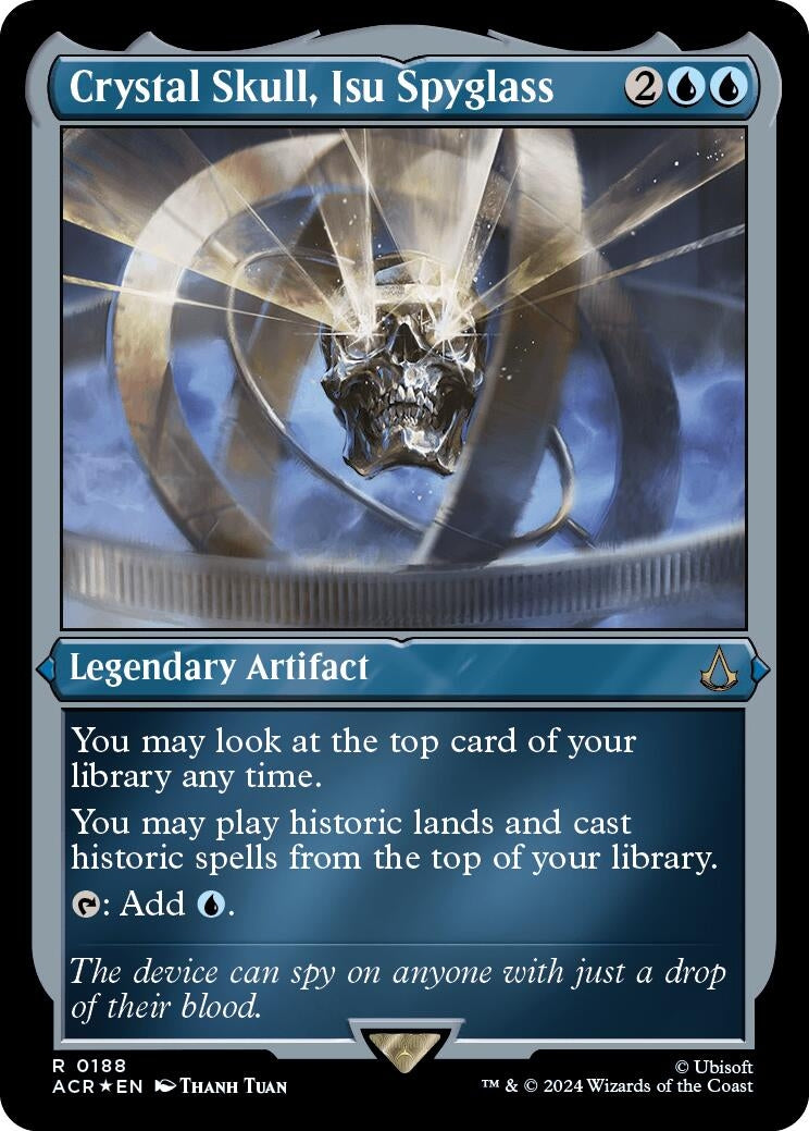 Image for Crystal Skull, Isu Spyglass (Foil Etched) (188) - Magic: The Gathering