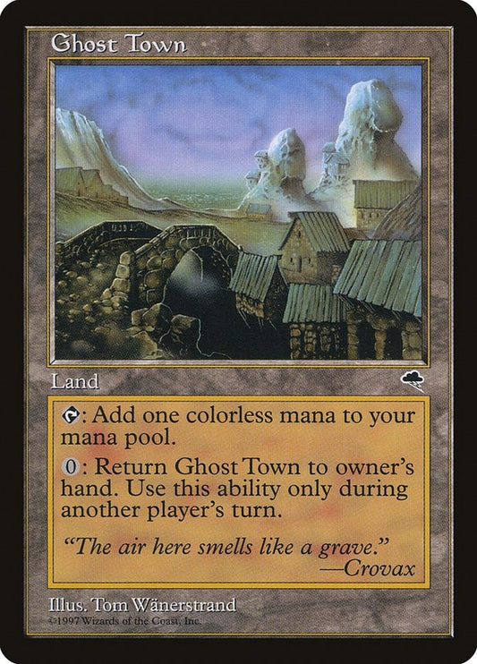 Image for Ghost Town (318) - Magic: The Gathering