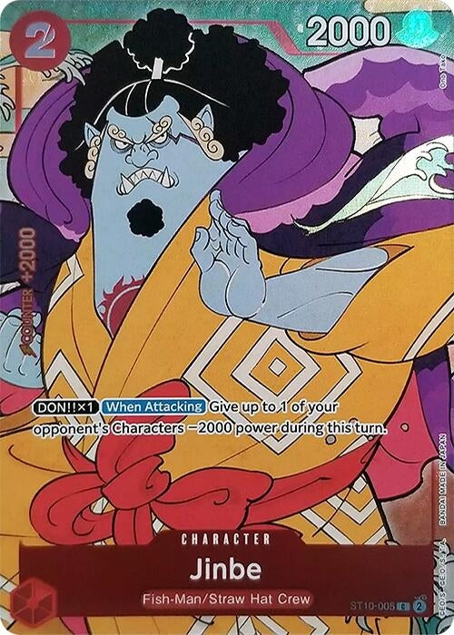 Image for Jinbe (English Version 1st Anniversary Set) (ST10-005) - One Piece Card Game