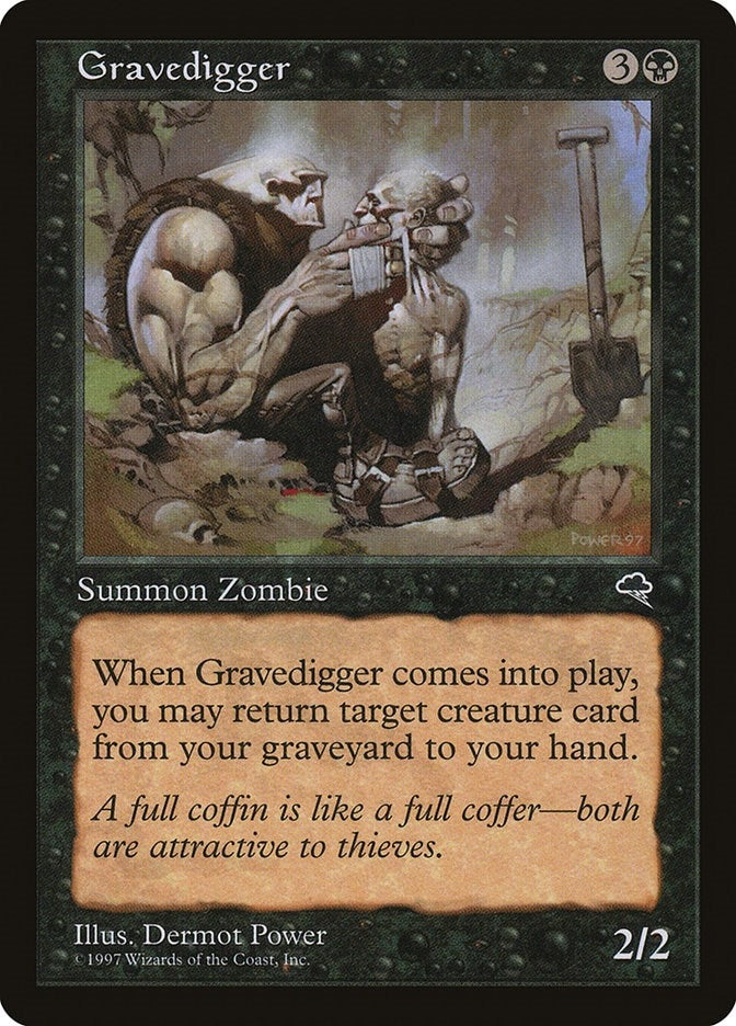 Image for Gravedigger (137) - Magic: The Gathering