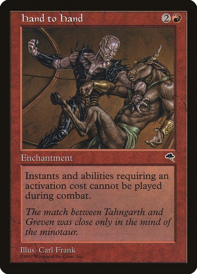 Image for Hand to Hand (180) - Magic: The Gathering