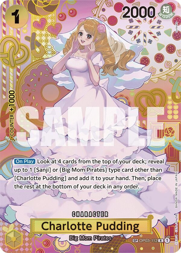 Image for Charlotte Pudding (SP) (OP03-112) - One Piece Card Game