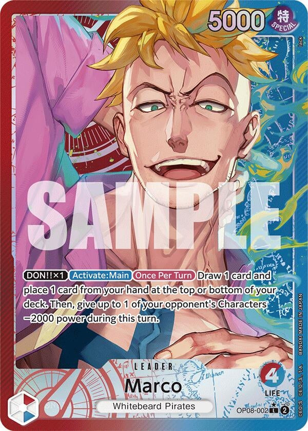 Image for Marco (Parallel) (OP08-002) - One Piece Card Game