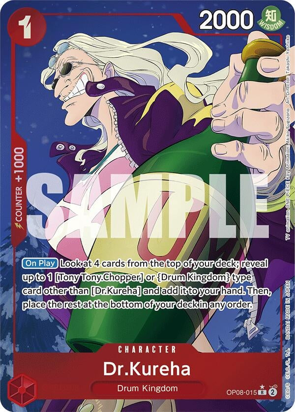 Image for Dr.Kureha (Parallel) (OP08-015) - One Piece Card Game