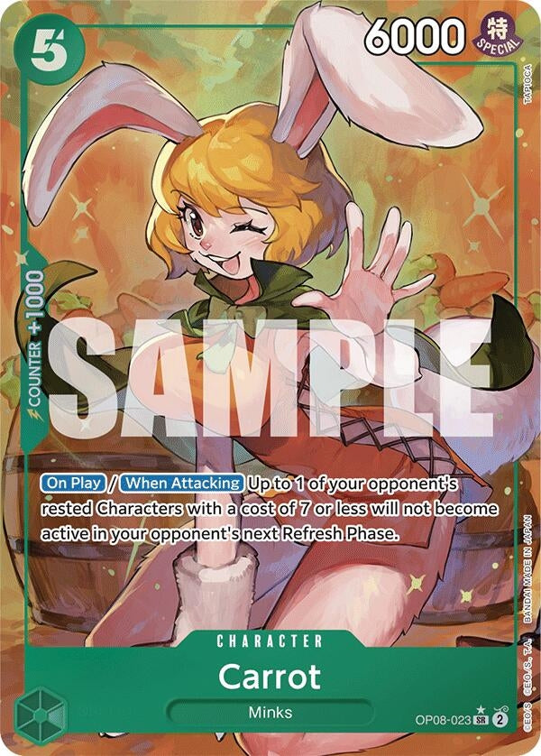 Image for Carrot (023) (Parallel) (OP08-023) - One Piece Card Game