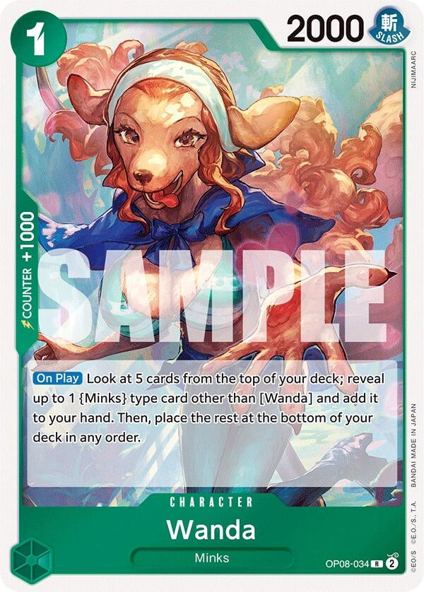 Image for Wanda (OP08-034) - One Piece Card Game