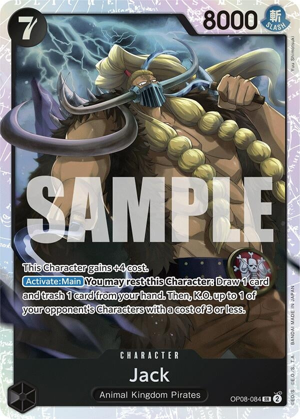 Image for Jack (OP08-084) - One Piece Card Game