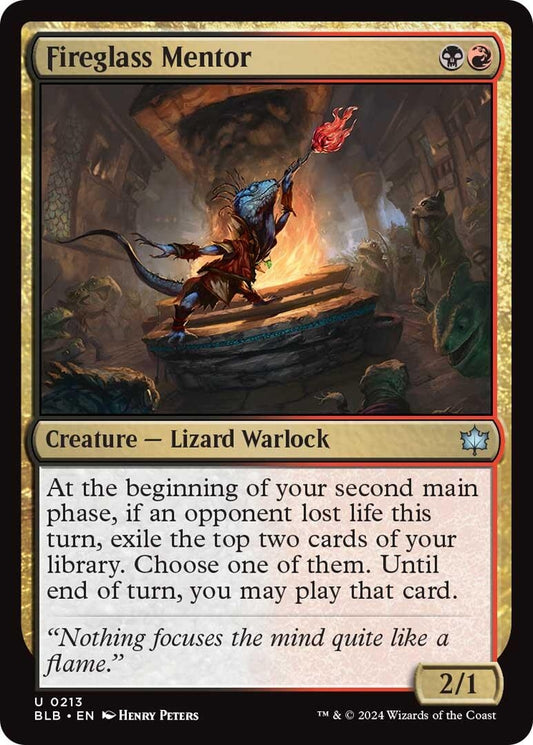 Image for Fireglass Mentor (213) - Magic: The Gathering
