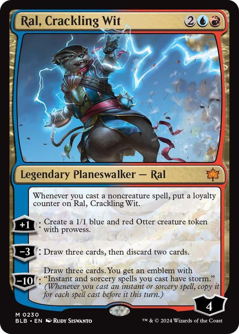Image for Ral, Crackling Wit (230) - Magic: The Gathering