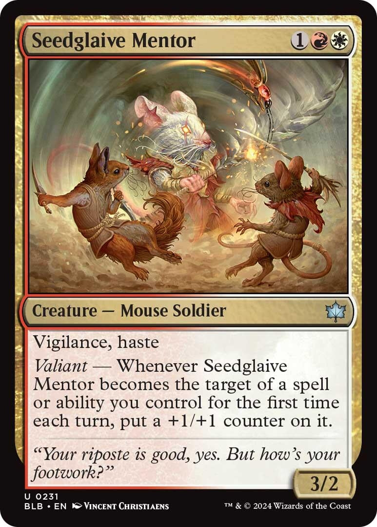 Image for Seedglaive Mentor (231) - Magic: The Gathering