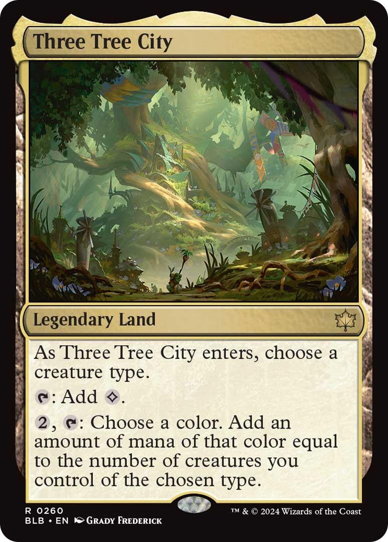 Image for Three Tree City (260) - Magic: The Gathering