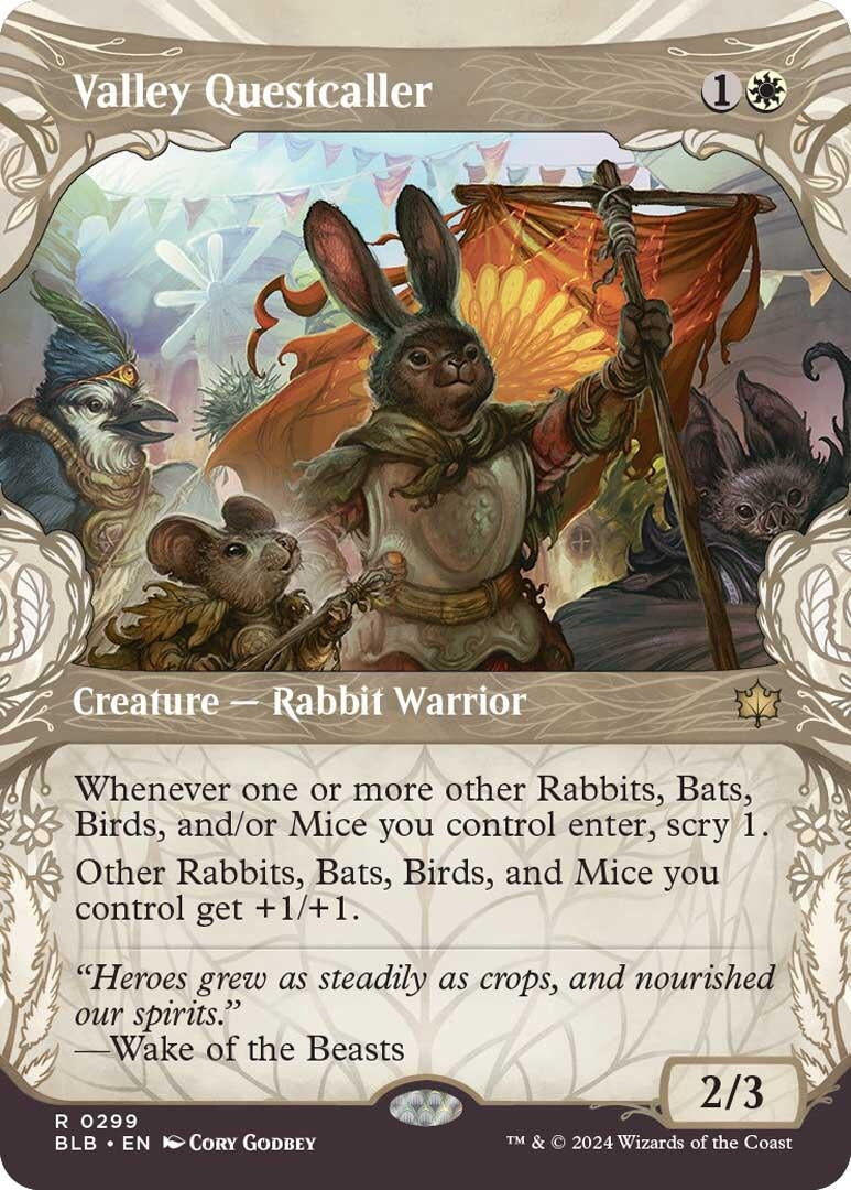 Image for Valley Questcaller (Showcase) (299) - Magic: The Gathering