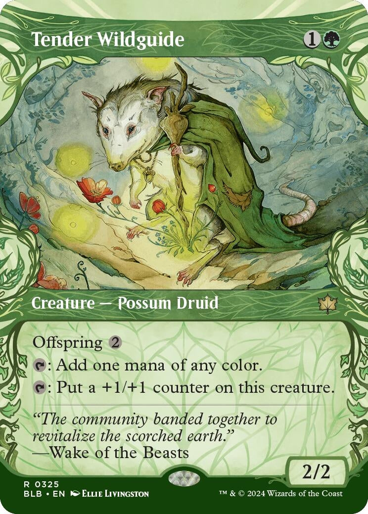 Image for Tender Wildguide (Showcase) (325) - Magic: The Gathering