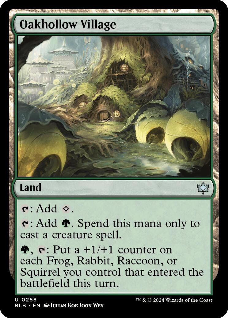 Image for Oakhollow Village (258) - Magic: The Gathering