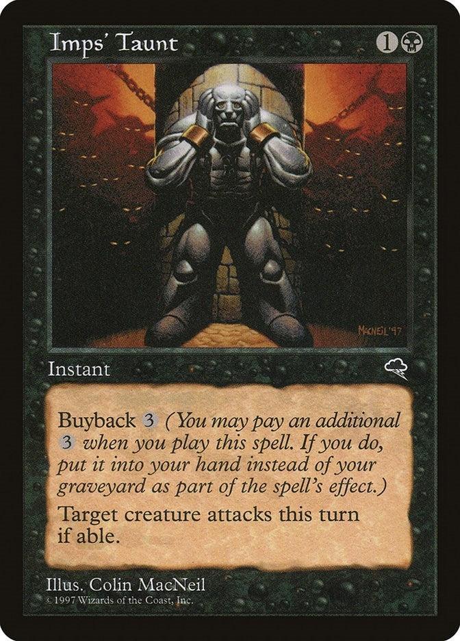 Image for Imps' Taunt (138) - Magic: The Gathering