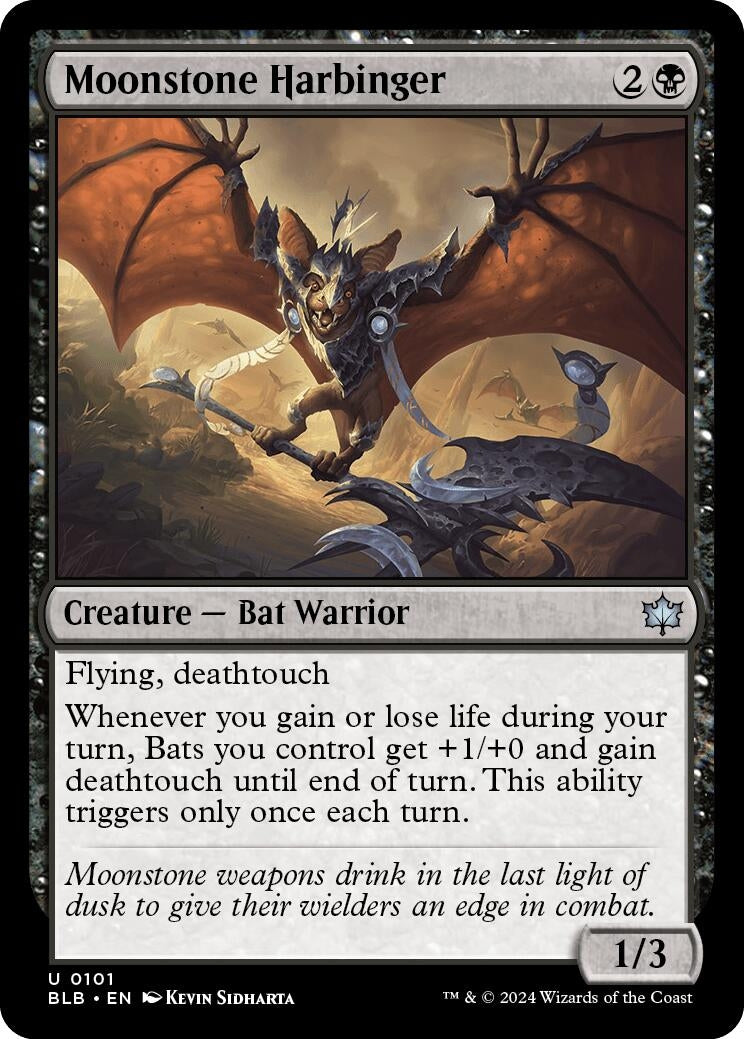 Image for Moonstone Harbinger (101) - Magic: The Gathering
