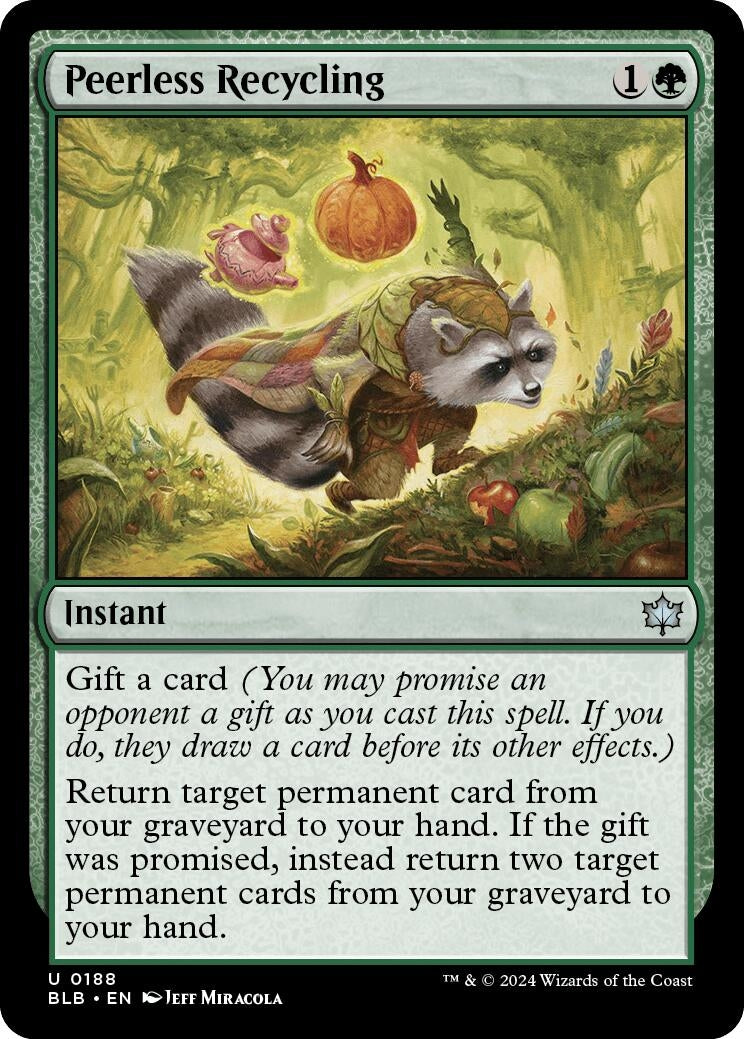 Image for Peerless Recycling (188) - Magic: The Gathering