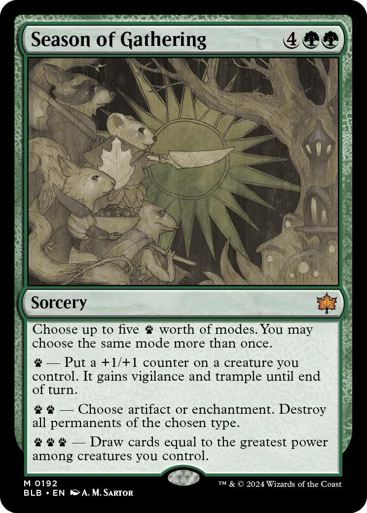 Image for Season of Gathering (192) - Magic: The Gathering