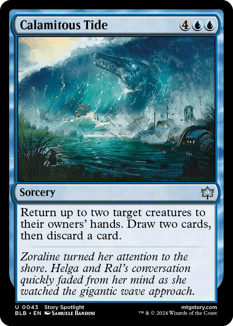 Image for Calamitous Tide (43) - Magic: The Gathering
