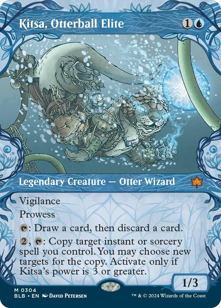 Image for Kitsa, Otterball Elite (Showcase) (304) - Magic: The Gathering
