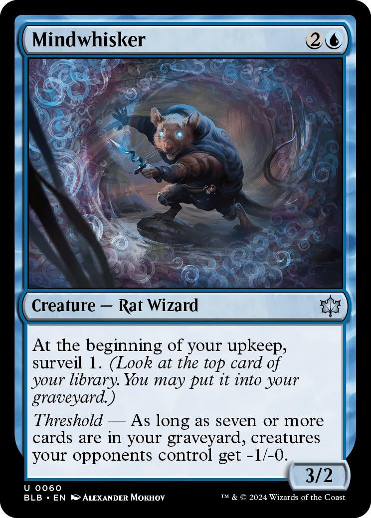 Image for Mindwhisker (60) - Magic: The Gathering