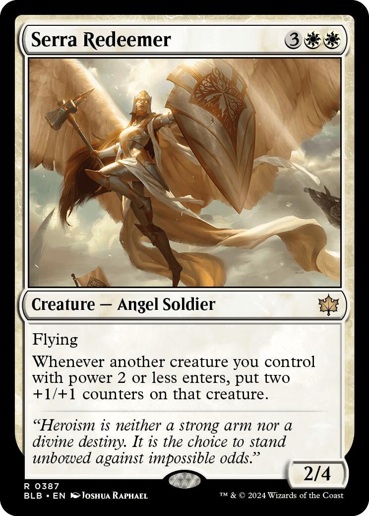 Image for Serra Redeemer (387) - Magic: The Gathering