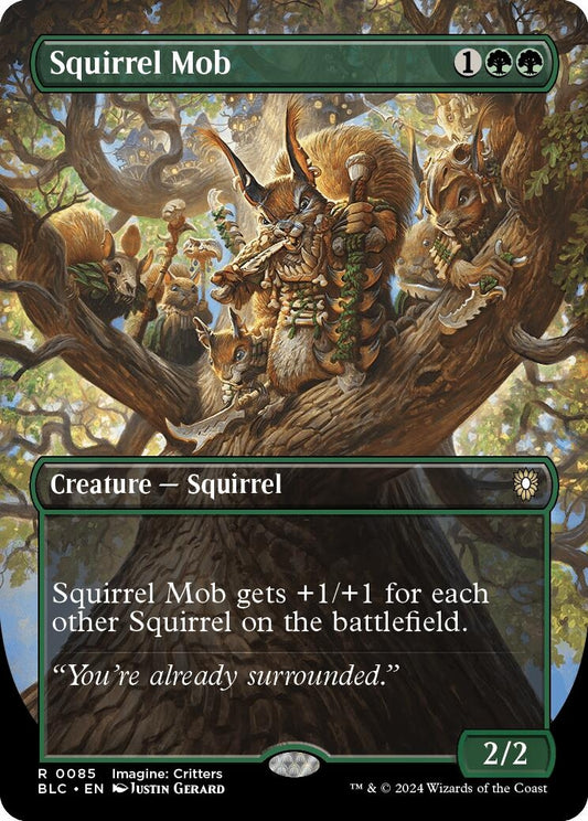 Image for Squirrel Mob (Borderless) (85) - Magic: The Gathering