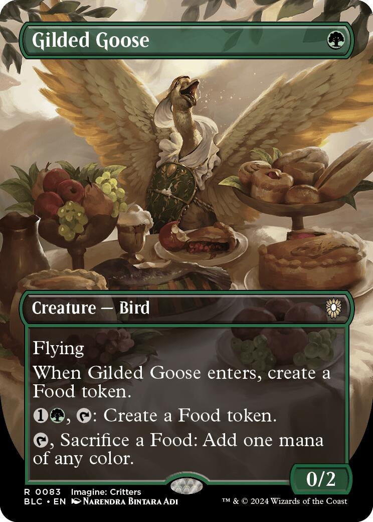 Image for Gilded Goose (Borderless) (83) - Magic: The Gathering