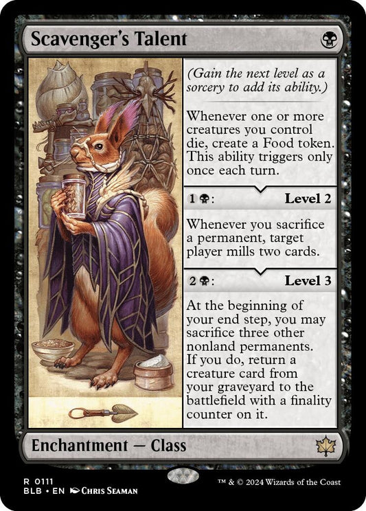 Image for Scavenger's Talent (111) - Magic: The Gathering