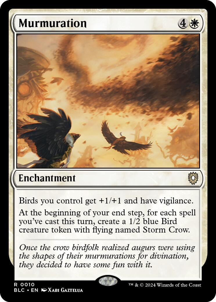 Image for Murmuration (10) - Magic: The Gathering